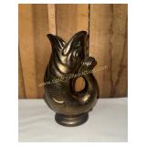 Dartmouth pottery gurgle glug fish jug