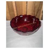 Godinger Dublin Ruby red bowl