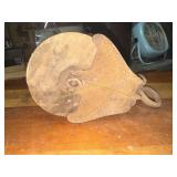Antique myers pulley