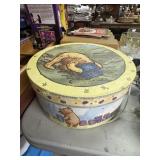 Vintage classic Winnie the Pooh hat box
