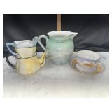 Group of lusterware