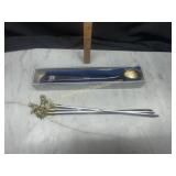 3 Sener Turkish stainless steel kebab skewers