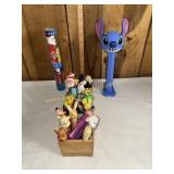 Collection of pez dispensers