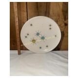 Franciscan earthenware atomic starburst plate