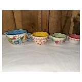 Pioneer woman breezy blossom measuring cup set