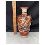 Antique Satsuma Meiji period vase