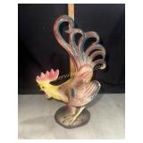 Mid century Maddox of Calif fighting rooster