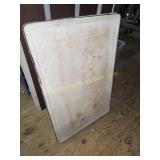 Porcelain enamel table top