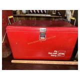 Vintage metal red coca-cola itï¿½s the real thing