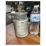 1860ï¿½s LECLANCHï¿½ BATTERY wet cell glass jar with