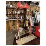 Vintage Coca-Cola advertising store display hand