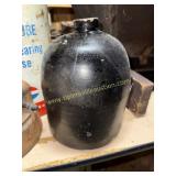 Gallon stoneware jug unusual with no handle