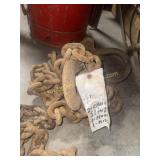 Sling chain heavy with big loop