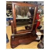 Victorian table top shaving mirror
