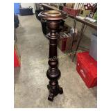 Tall floor style candle pillar stand