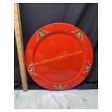 German Waechtersbach Christmas tree red ceramic