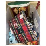 Tote with holiday Barbie and Ralph Lauren