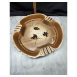 MCM Lane Co very large pottery ashtray Van Nuys