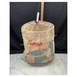Vintage champion clothes pin bag 100% cotton