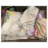 Group of hand made aprons