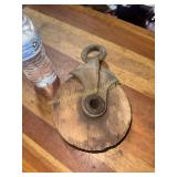 Wooden pulley