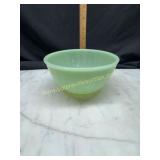 Fire king jadeite swirl small mixing bowl