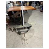 Three prong hay fork
