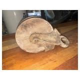 Antique pulley