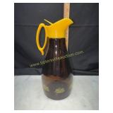 Log cabin promo brown and yellow eagle syrup