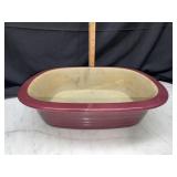 Pampered chef stoneware baking dish