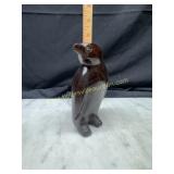Hand carved penguin