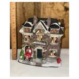 Christmas village fire station