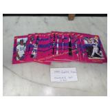 1990 classic pink baseball cards complete set