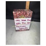Factory sealed 1991 star pics NFL set