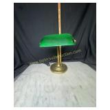 Brass desk lamp