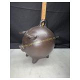 Brown piggy bank