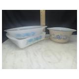 Glasbake and Pyrex baking dishes