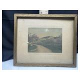 Wallace Nutting signed print