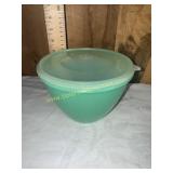Vintage Tupperware crisp-it lettuce keeper jade