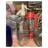Vintage spring soft drinks soda siphon bottle