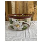 American Atelier glass magnolia breeze serving