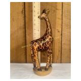 Giraffe carving