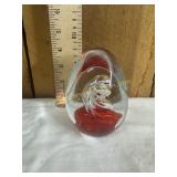 Egg shaped paperweight