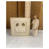 Willow tree friendship box and remember figurine