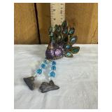 Peacock shelf sitter