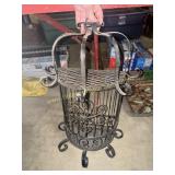Wrought iron birdcage