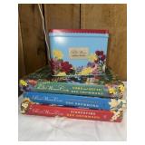 Pioneer woman cookbooks and recipe box with cards
