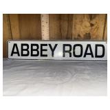 Abbey road sign