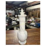 Vintage heavy marble decanter