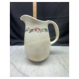 Vintage pink rosebud pitcher